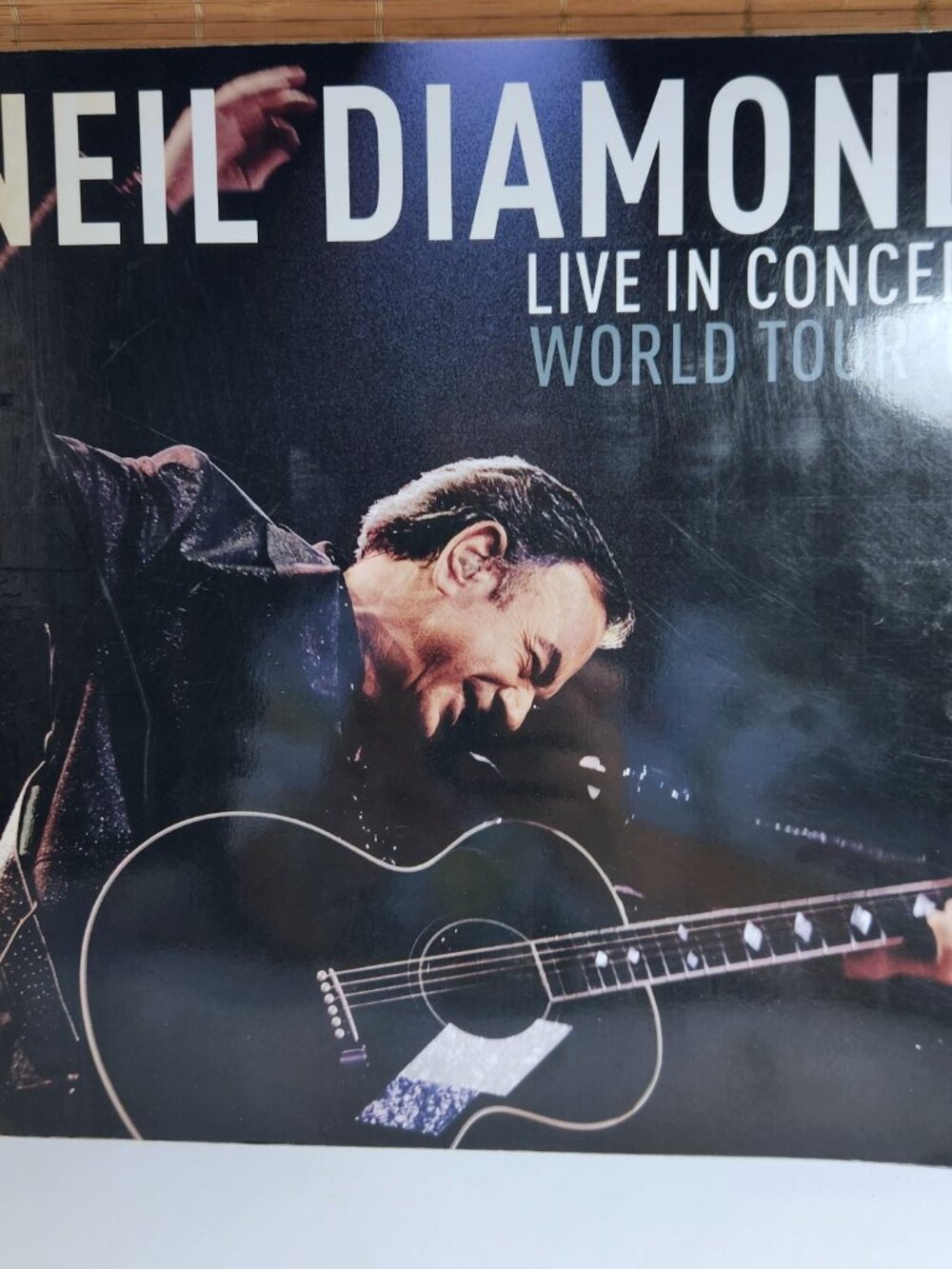 Neil Diamond 2008 Live In Concert World Tour Souvenir Program Book 12x12